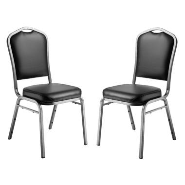 Vinyl best sale banquet chairs